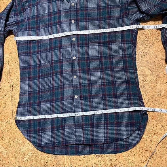 Pendleton Vintage Men’s Country Traditionals 100% Virgin Wool Plaid Shirt Sz M - Picture 7 of 8